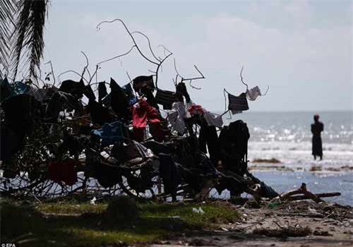 Cảnh hoang tàn và chết chóc ở Haiti sau cơn bão lịch sử Matthew - 7