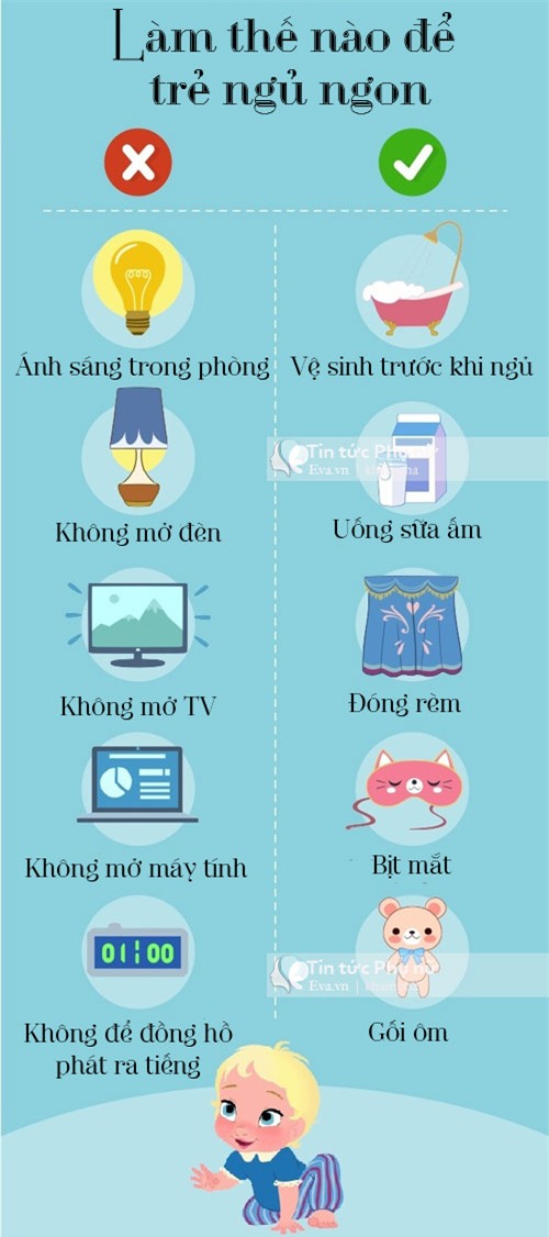 day la li do quan trong me can de tre ngu trong bong toi - 5