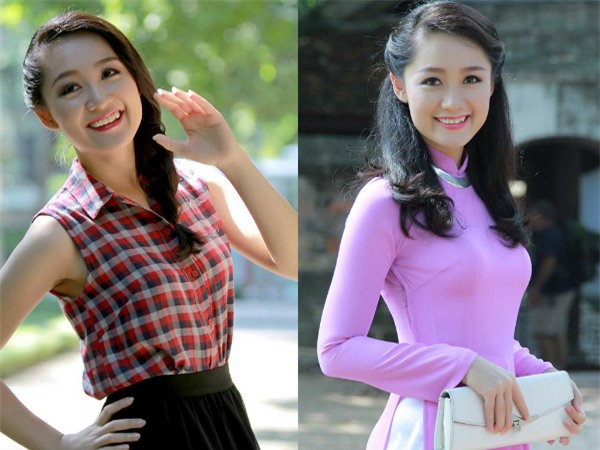 Các nữ MC, BTV của VTV duyên dáng muôn phần trong tà áo dài - Ảnh 8.