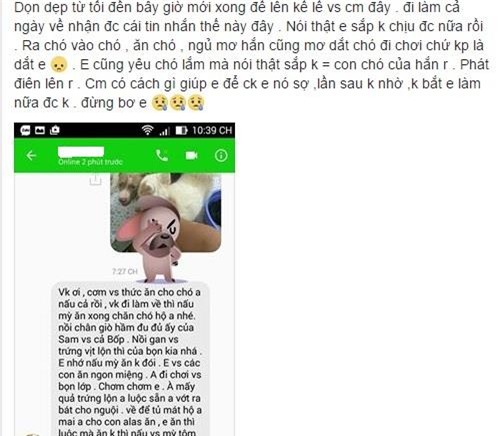 Người vợ khóc dở mếu dở với tin nhắn dặn dò của chồng - Ảnh 1.