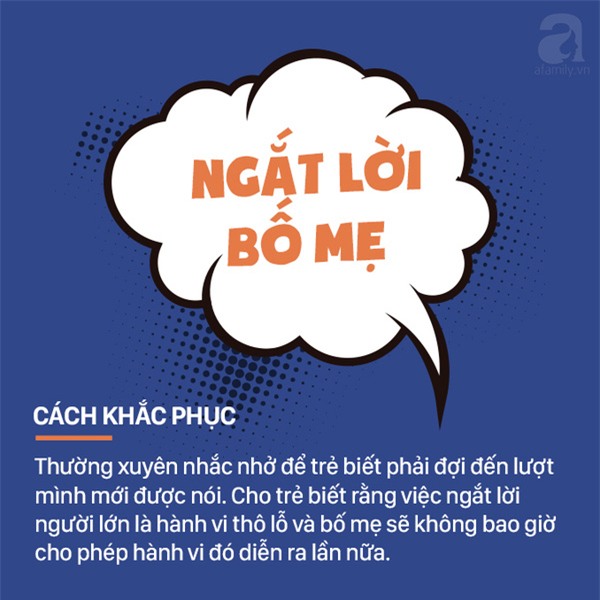 Thói xấu của trẻ