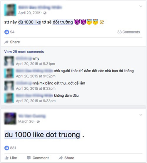 nhung status "du 1.000 like dot truong" nhan nhan tren facebook hinh anh 2