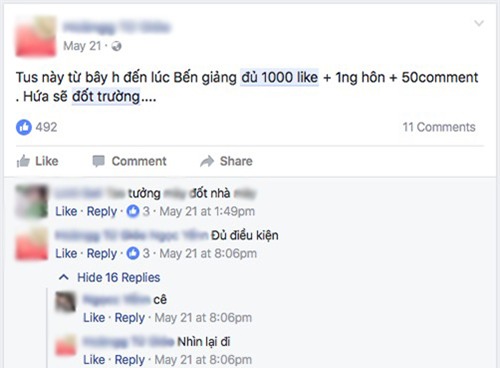 nhung status "du 1.000 like dot truong" nhan nhan tren facebook hinh anh 4