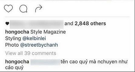 Hồ  Ngọc Hà phản pháo  0