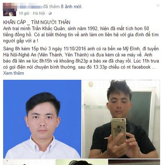 Nam sinh vừa tốt nghiệp ĐH Bách Khoa Hà Nội mất tích bí ẩn trên đường về quê - Ảnh 1.