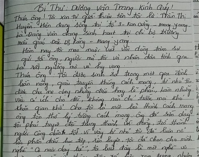 tam thu gui bi thu tinh cua co giao to cao tieu cuc hinh anh 1