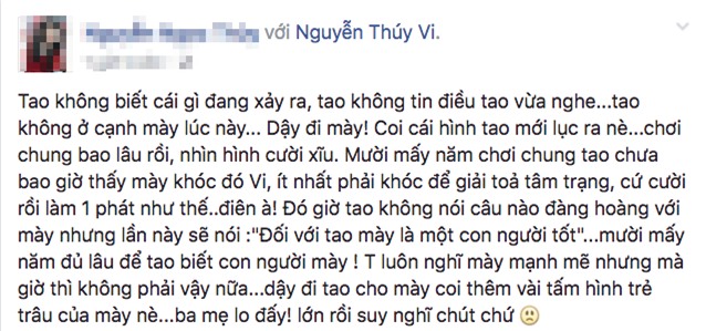 Bố Thúy Vi: “Hai ngày trước Vi còn vui vẻ gọi điện về gửi thuốc cho chú, giờ không gọi được nữa - Ảnh 2.