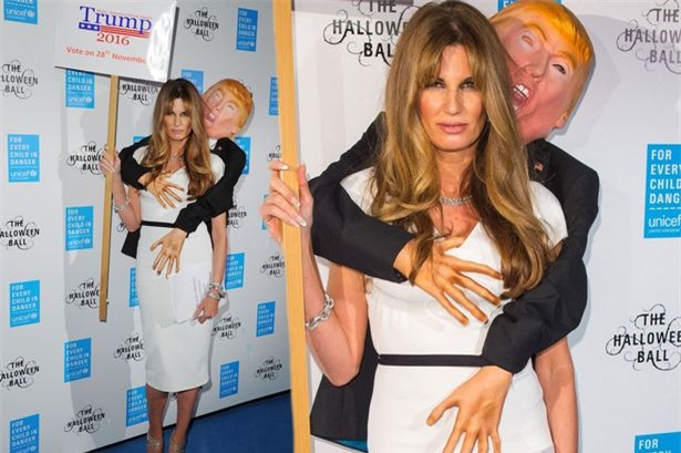 Trang phục Trump sờ soạng gây sốc mùa Halloween-1