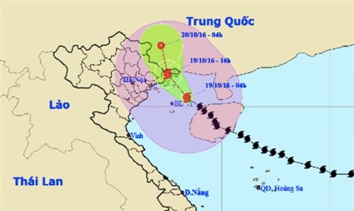 bão số 7, cơn bão số 7, bão sarika, tin bão mới nhất, dự báo thời tiết