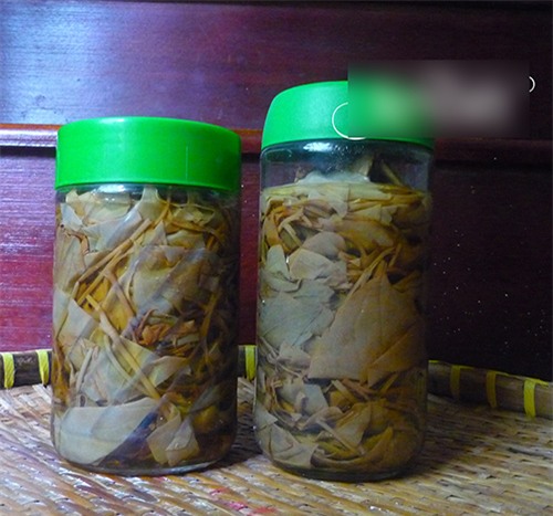 rau diep ca ngam ruou nep: ban se tiec vi khong biet