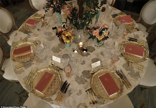 Tổng thống Obama ngậm ngùi trong quốc yến cuối cùng tại Nhà Trắng - Ảnh 12.