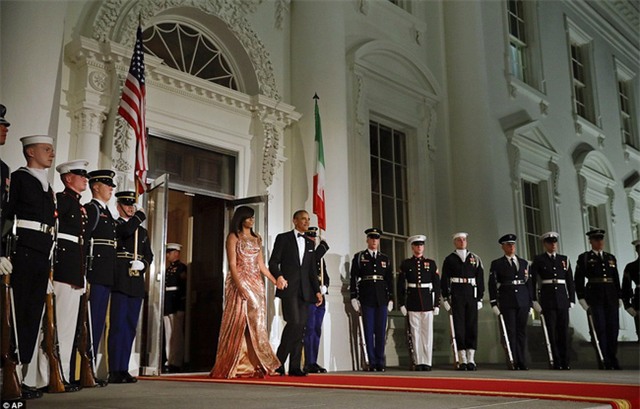 Tổng thống Obama ngậm ngùi trong quốc yến cuối cùng tại Nhà Trắng - Ảnh 3.