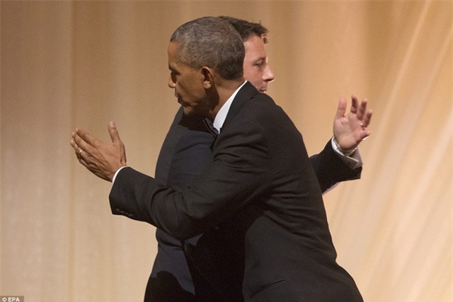 Tổng thống Obama ngậm ngùi trong quốc yến cuối cùng tại Nhà Trắng - Ảnh 6.