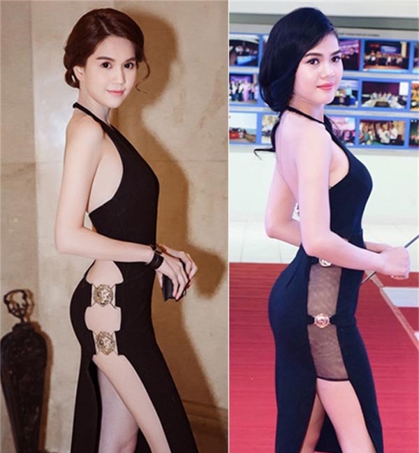 Ngọc Trinh cũng choáng khi biết bị bắt chước đến mức này - Ảnh 5.