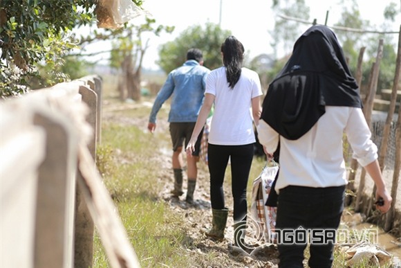 Hoa hậu Kỳ Duyên làm từ thiện 8