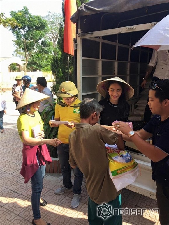 Thủy Tiên làm từ thiện như bố thí 8