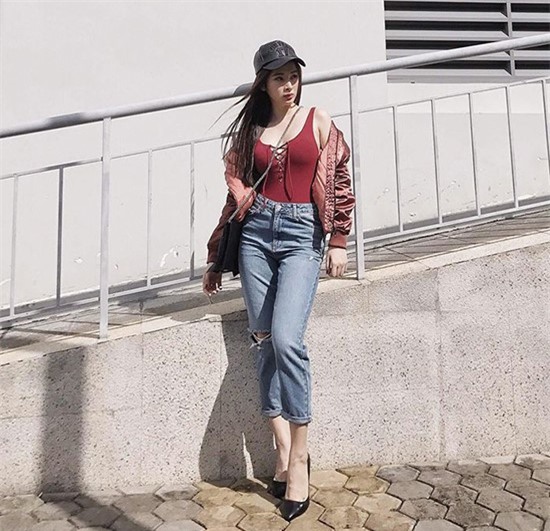 thoi trang duong pho sao viet: angela phuong trinh khoe khe nguc sieu dep - 14