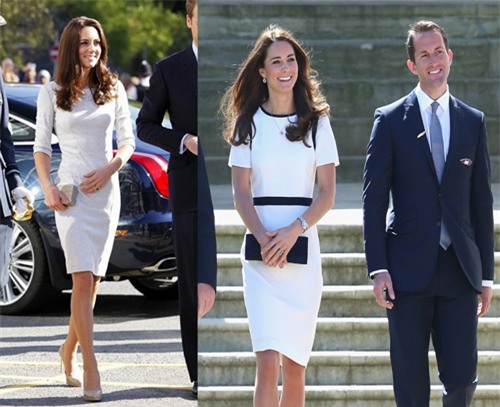 Dien vay trang dep me hon nhu Cong nuong Kate