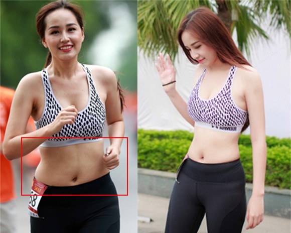 Mỹ nhân Việt eo bánh mì 1