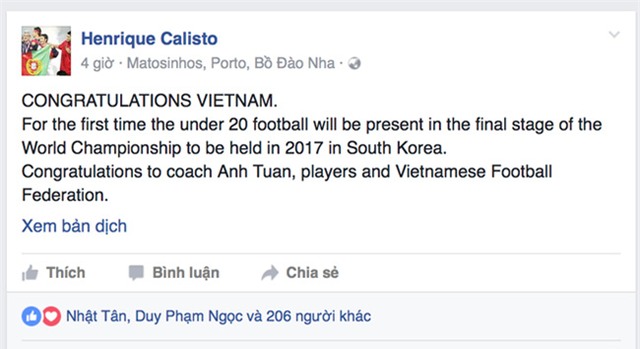 HLV Calisto và Công Vinh tự hào về U19 Việt Nam - Ảnh 3.
