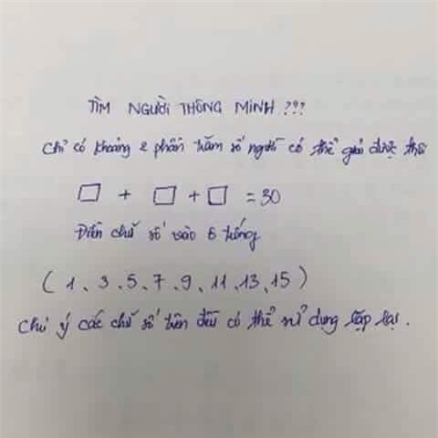 bài toán, bài toán hay, bài toán khó