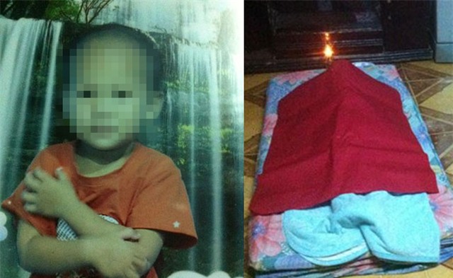 Xót xa bé trai 3 tuổi chết thảm vì uống nhầm chai nước tẩy để trong tủ lạnh