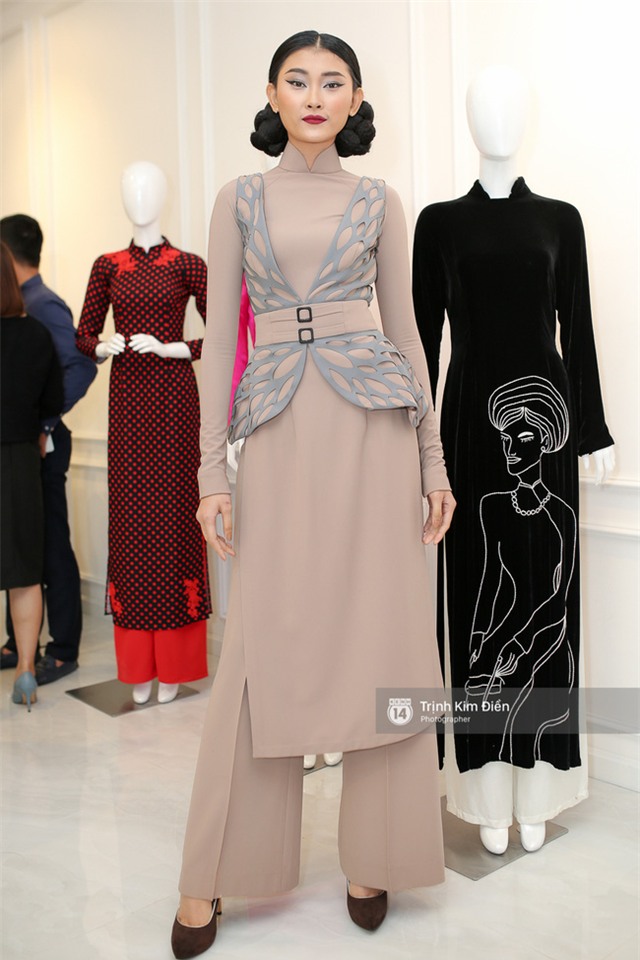 Phạm Hương, Chi Pu, Hạ Vi cùng dàn sao Việt khoe sắc trong tà áo dài duyên dáng - Ảnh 23.