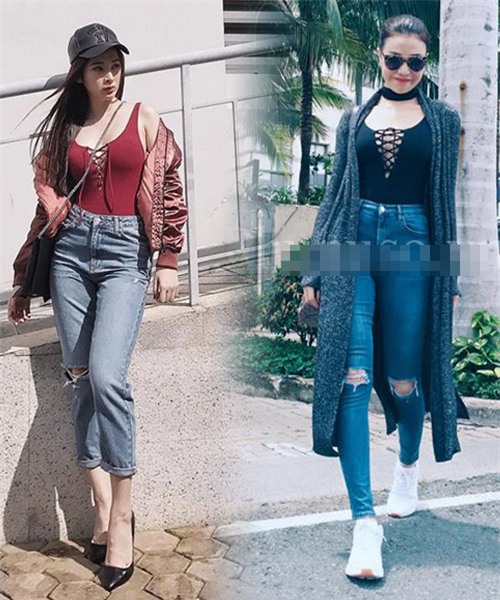 khong can vay dam, cac sao viet van sexy het co voi 2 kieu ao nay - 6