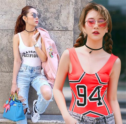 khong can vay dam, cac sao viet van sexy het co voi 2 kieu ao nay - 9