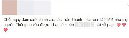 Trấn Thành và Hari Won 0