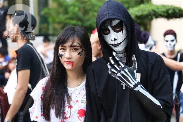 hóa trang Halloween