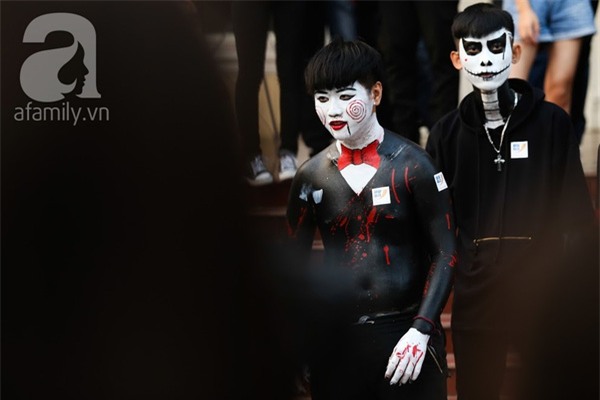 hóa trang Halloween