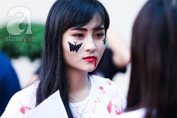 hóa trang Halloween