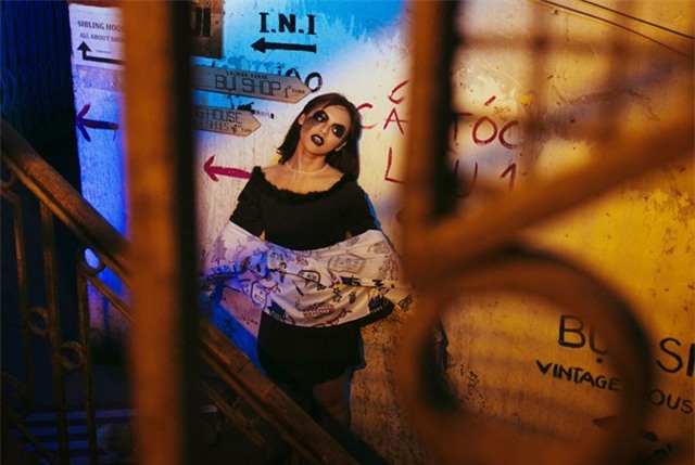 Mai Ngo ma mi trong bo anh Halloween hinh anh 7