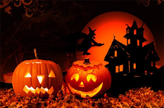 Kết quả hình ảnh cho halloween, bí đỏ