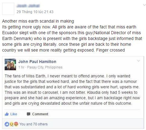 Sau khi đăng quang, Tân Hoa hậu Trái Đất lại bị tố ngủ với nhà tài trợ - Ảnh 3.