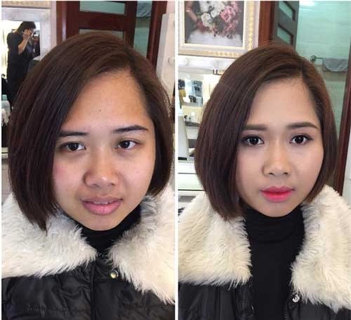 suc manh cua make up khang dinh:tren doi khong bao gio co gai xau! - 10