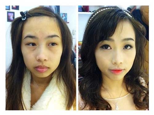suc manh cua make up khang dinh:tren doi khong bao gio co gai xau! - 11