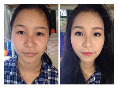 suc manh cua make up khang dinh:tren doi khong bao gio co gai xau! - 13