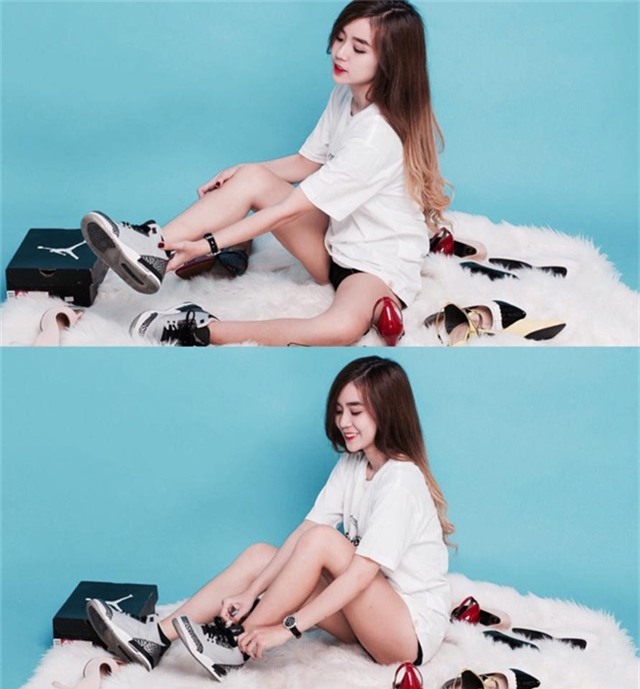 ngam ban gai 19 tuoi xinh nhu mong dang "gay bao" cua con trai hoai linh hinh anh 4