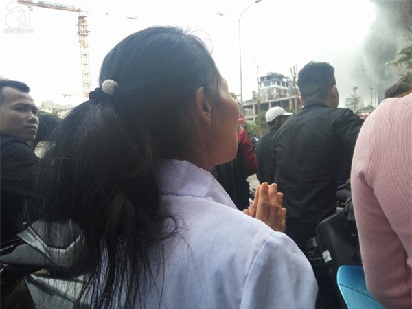 Vụ cháy trên phố Trần Thái Tông: “Chúng tôi sạt nghiệp rồi”