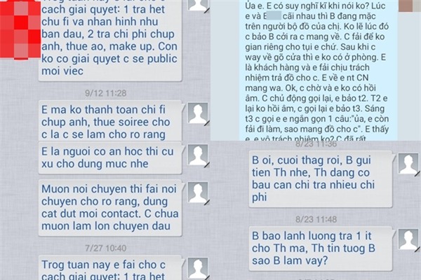 Bị nhiếp ảnh tố quỵt tiền và cướp áo vest, cô dâu lên tiếng: Do ê kíp để quên áo nên mình cầm về! - Ảnh 7.