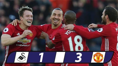 Pogba và Ibra nổ súng, M.U tìm lại niềm vui chiến thắng