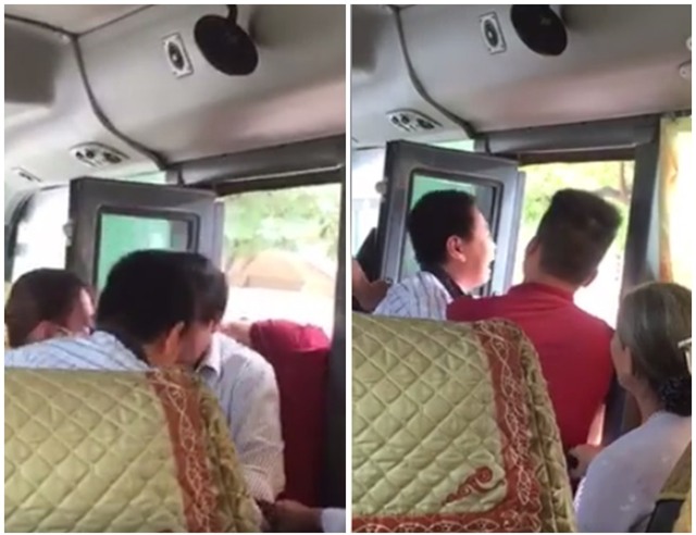 Xôn xao clip phụ xe chửi bới, hành hung khách nữ vì... đòi xuống xe - Ảnh 2.