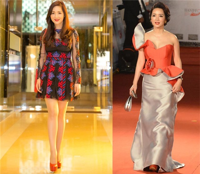 hoang thuy linh, ngoc trinh lien tuc bi 