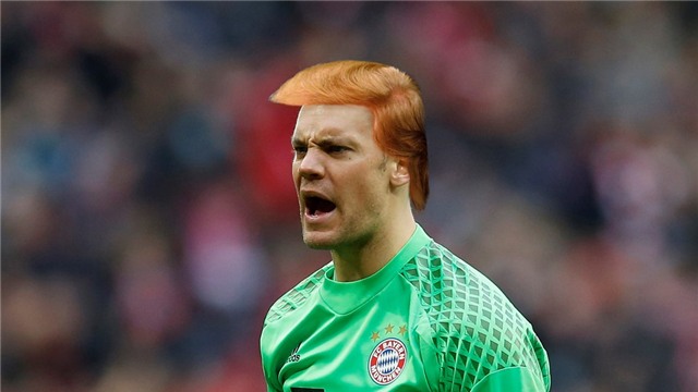 Sao bong da trong the nao voi kieu toc cua Donald Trump? hinh anh 6