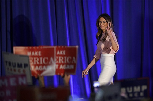 ve dep nong bong cua tan de nhat phu nhan my - melania trump - 8