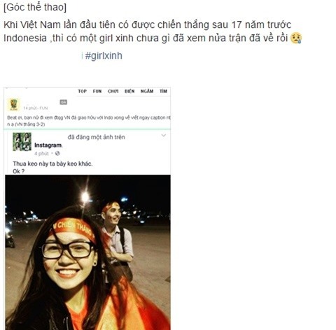 9X buc xuc khi bi to song ao sau tran Viet Nam - Indonesia hinh anh 1