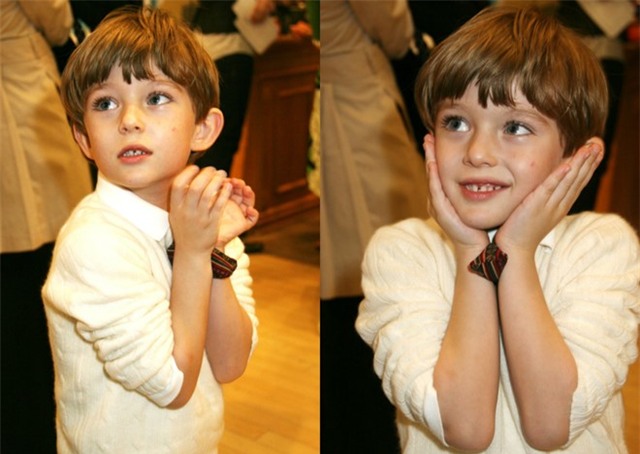 Loat anh au tho cua con trai ut ong Donald Trump hinh anh 11