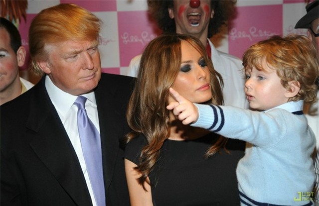 Loat anh au tho cua con trai ut ong Donald Trump hinh anh 6